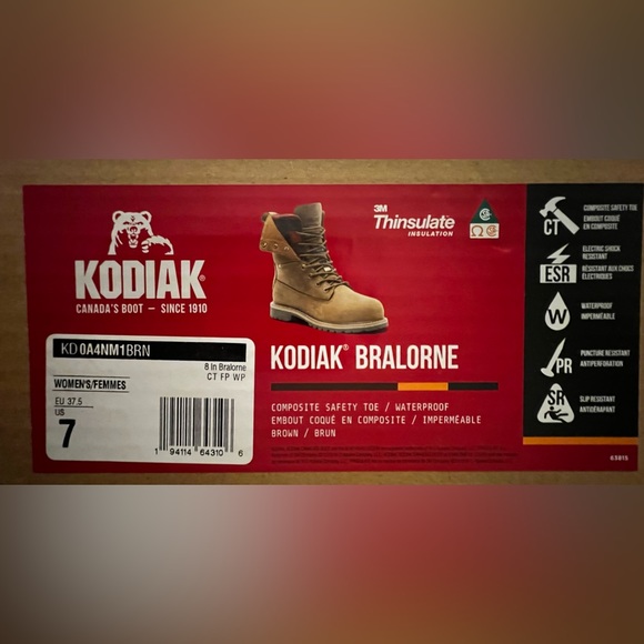 Kodiak Bralorne steel toe safety boots - Picture 4 of 5